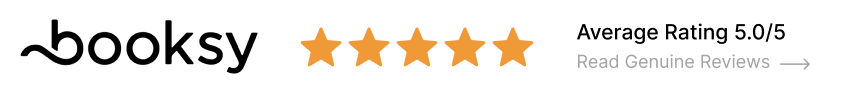 Five-star Booksy reviews